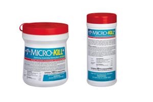 MicroKill Plus Germicidal Wipes, 160 count (case of 12)
