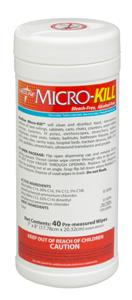 MicroKill Plus Germicidal Wipes, 50 count (case of 12)