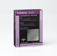 Puracol Plus Collagen Dressing by Medline - 2" x 2"