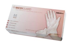 MediGuard Select Powder-Free, Latex-Free Synthetic Exam Gloves, SM