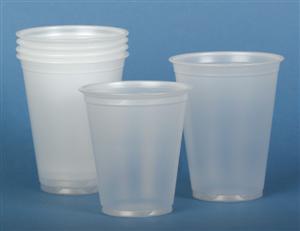 Translucent Plastic Cups, 7oz (Case of 2500)