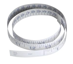 Disposable Infant Tape Measure, 36in (Case of 1000)