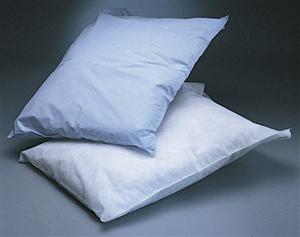 Pillowcase, Tissue/Poly, 21x30, Blue