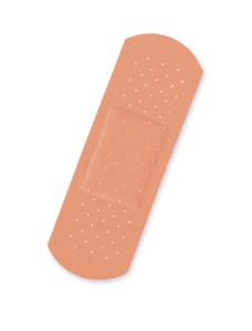 Plastic Adhesive Bandage, 3/4"x3" (12 boxes)
