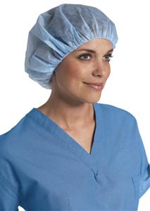 Bouffant Cap, 24" Blue  (case of 500)