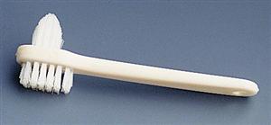 Denture Brush, 2-sided, Ivory (case of 144)