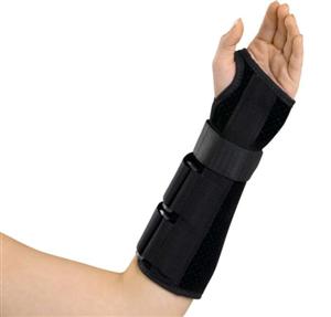 Deluxe Wrist and Forearm Splint, 10"  Left Extra-Large