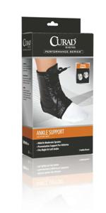 Vinyl Lace Up Ankle Splint, Small, Retail Packaging
