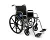 Excel K1 Wheelchair w/ Removable Arms and Detachable Elevating Legrests (20", Black)