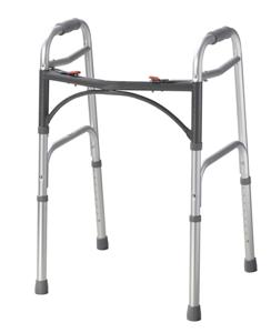 Deluxe Folding Walker 2 Button