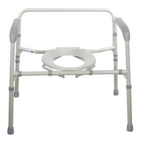 Drive Medical Heavy Duty Bariatric Folding Bedside Commode Seat