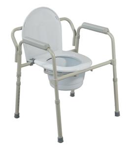 Drive Medical Folding Steel Commode