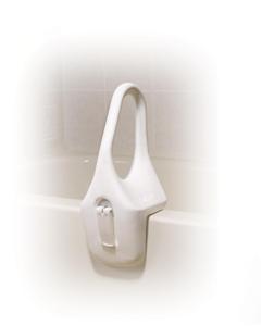 Drive Medical Plastic Tub Rail Grab Bar - 12"