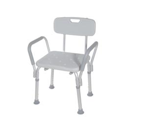 Drive Medical Bath Bench with Padded Arms
