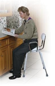 Drive Medical All Purpose Stool with Adjustable Arms