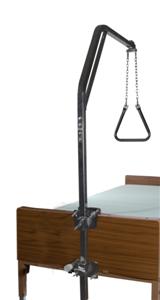 Drive Medical Trapeze Bar with Silver Vein Finish