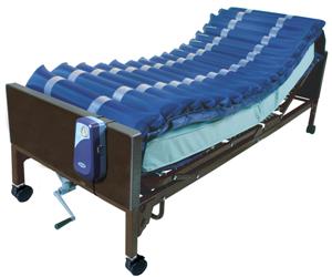 Drive Medical 5" Med Aire Low Air Loss Mattress Overlay System with APP