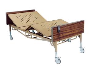 Drive Medical Full Electric Bariatric Adjustable Medical Hospital Bed w/ 2 T-Rails