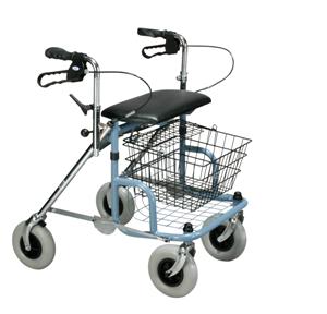 Drive Medical Winnie Walker Bariatric Rollator (Blue)