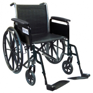 Drive Medical Silver Sport 2 Wheelchair with Various Arms Styles and Front Rigging Options
