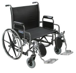 Drive Medical Swing-away Front Rigging for Sentra Heavy Duty Wheelchair
