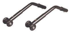 Drive Medical Adjustable Universal Wheelchair Anti-Tipper with Wheels