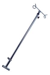Drive Medical Silver Sport IV Pole - Telescoping