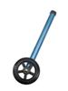 Drive Medical 5" Walker Wheels with Two Sets of Rear Glides for Use with Universal Walker