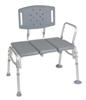 Drive Medical Heavy Duty Bariatric Plastic Seat Transfer Bench