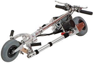 Lightweight and Compact TravelScoot TravelScoot Folded