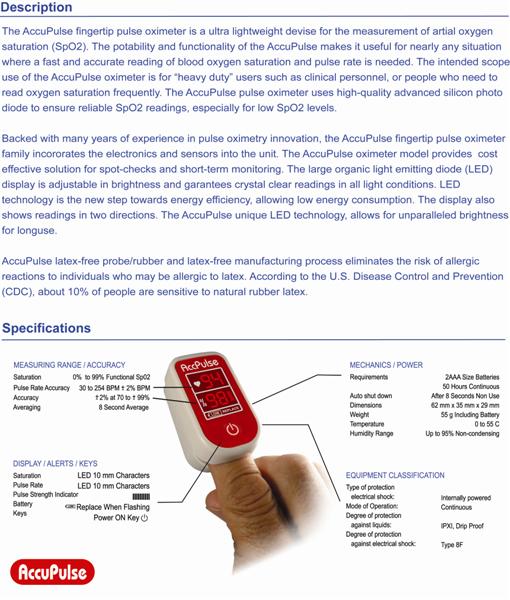 AccuPulse Description