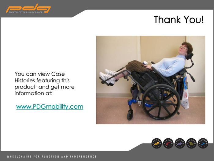 PDG FUZE T50 Tilt-in-Space Wheelchair