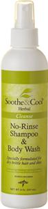 Soothe & Cool Herbal No-Rinse Shampoo & Body Wash