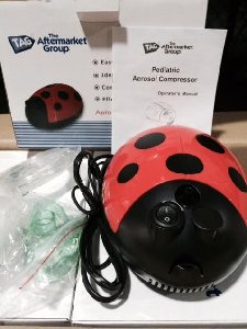 LadyBug Nebulizer Compressor, Listed/Fulfilled by Seller #10190