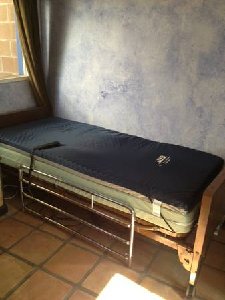 Adjustable Homecare Semi-Electric Hospital Bed with 2 Mattresses , Listed/Fulfilled by Seller #13522