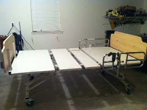Gendron Maxi Rest Home Care Bed, Bariatric, Hydraulic, 2010, Listed/Fulfilled by Seller #13987