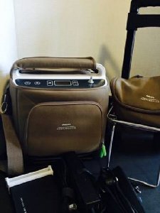 Simply Go Respironics Portable Oxygen Concentrator plus extra battery, Listed/Fulfilled by Seller #15035