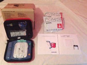 Phillips heartsmart Onsite aed defibulator , Listed/Fulfilled by Seller #15723