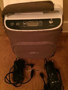 Respironics Simply Go Portable oxygen concentrator, Listed/Fulfilled by Seller #16087