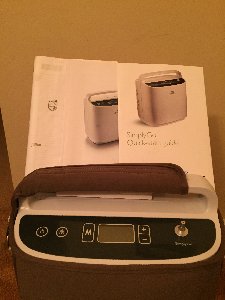 Respironice Simply Go Portable Oxygen Concentrator, Listed/Fulfilled by Seller #16096
