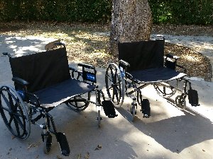 Bariatric wheelchair, Listed/Fulfilled by Seller #16126