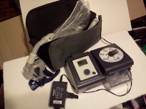Philips Respironics Bipap Auto 750p with travel bag and attachments , Listed/Fulfilled by Seller #16572