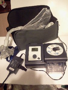 Philips Respironics Bipap Auto 750p with travel bag and attachments , Listed/Fulfilled by Seller #16572