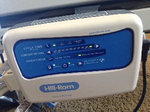Hill-Rom CareAssist bed and 310 Wound Surface Mattress , Listed/Fulfilled by Seller #16655