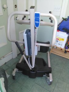 invacare stand up patient lift, Listed/Fulfilled by Seller #16658